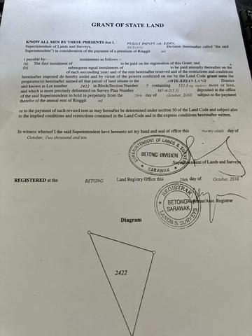 2 Agriculture Mixed Zone Lands for Sales (Saratok and Debak) 1