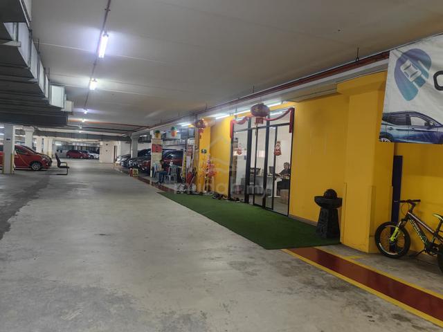 Strategic Used Car Parking + Office for Rent Tmn Segar Leisure Mall 1