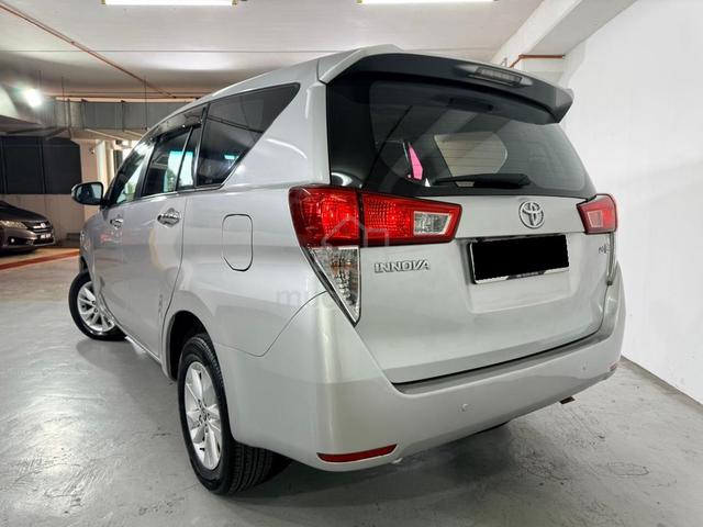 2017 Toyota INNOVA 2.0 G (A) FULL SERVICE RECORD - 2
