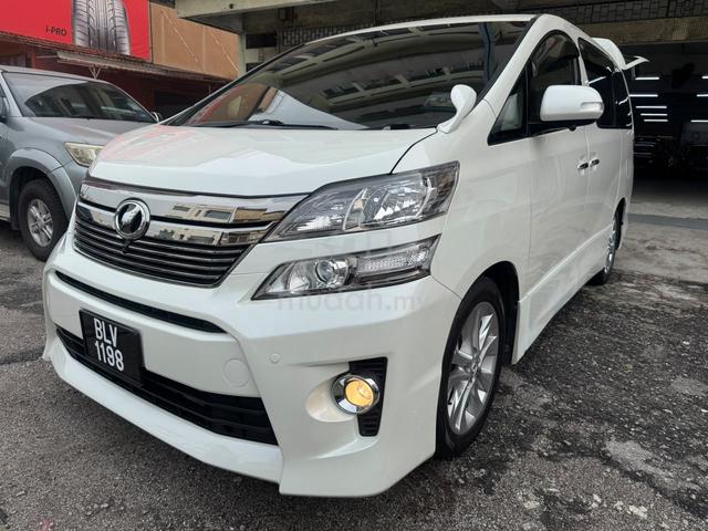 2009 Toyota VELLFIRE 2.4 Z PLATINUM CAT ASAL ORI - 1