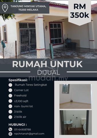 Rumah Murah Untuk Dijual | TANJUNG MINYAK UTAMA 1