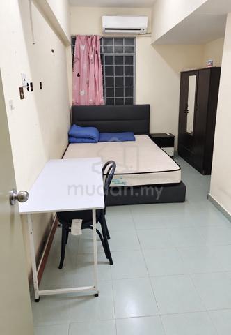 MediumRoom for rent at Vista Komanwel A,Bukit Jalil, IMU,New Furniture 1