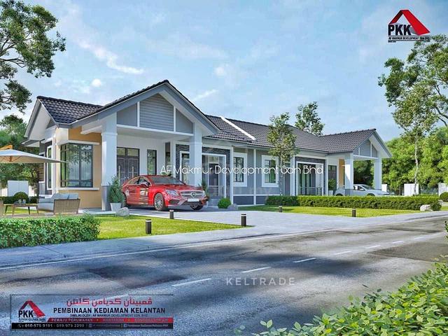 Rumah Semi-D Cantik Kg Kerlein Tembesu Limbat Jalan Mulong 1