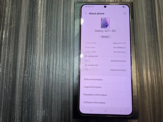 Samsung Galaxy S21+ Plus 5G 8GB Ram 256GB -Fullset - photo 4 of 6