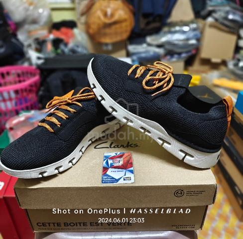 Clarks Nature X Lo Black Knit Shoes Shoes for sale in Keramat Kuala Lumpur