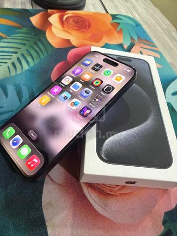 Iphone 15 pro 128GB Blue Titanium - photo 4 of 5