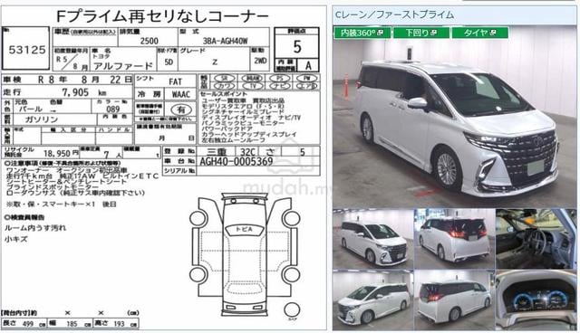 2023 Toyota ALPHARD 2.5 Z Modellista Ori 5A 7k Km - 2
