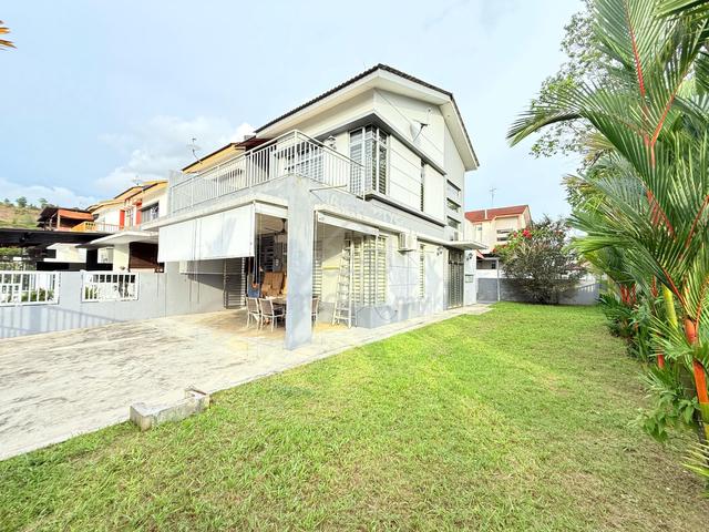 Jual Rumah Corner Lot - contoh kediaman corner lot dengan tanah sisi luas di Setia Eco Garden Gelang Patah Johor