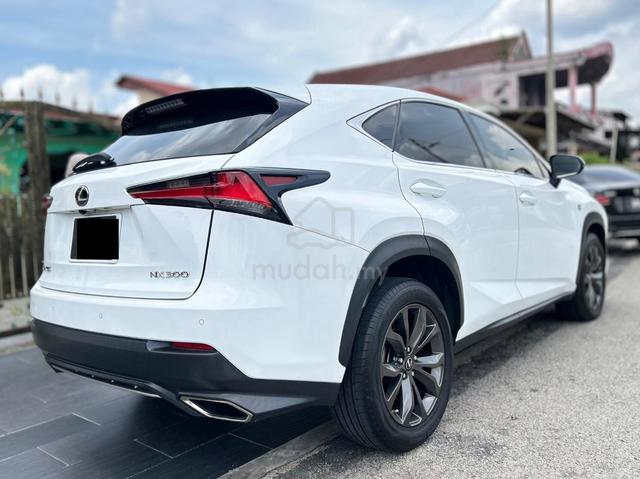 2018 Lexus NX300 2.0 F SPORT Red Details SUNROOF - 5