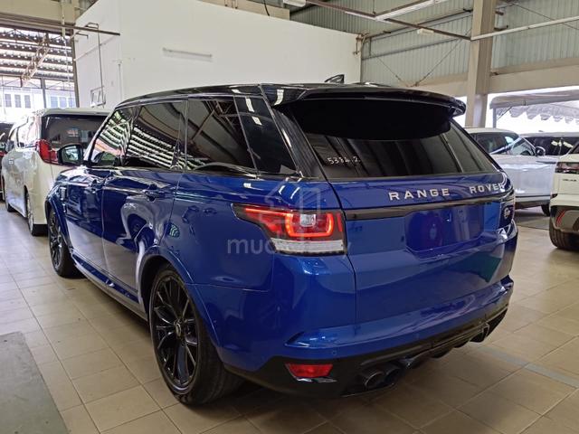 2017 Land Rover RANGE ROVER 5.0 SPORT SVR BLUE - 4