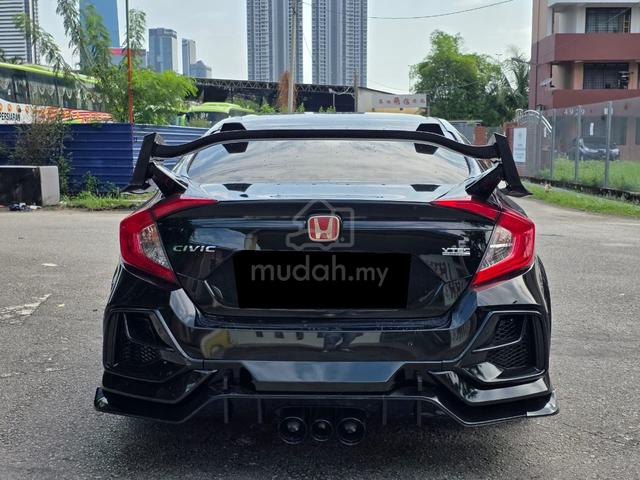 2017 CIVIC 1.5 TURBO TCP EXHAUST Fk8 F/BKIT S/RIM - 5