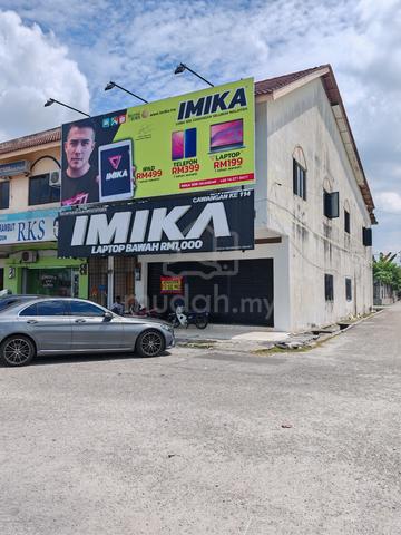 [UNTUK DISEWA] 24x80ft, Kedai 2 Tingkat, Opp Lotus, Seri Iskandar 2