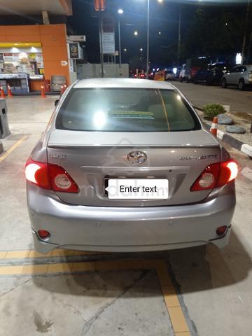 2009 Toyota COROLLA 1.8 ALTIS E SPORTY MY08 E140 - 2