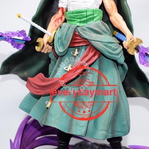 Boneco One Piece Roronoa Zoro Santoryu Dragão Gk