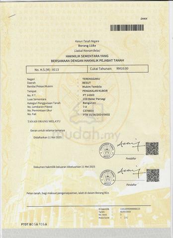 2 Lot Semi-D untuk dijual dengan harga di bawah pasaran 1