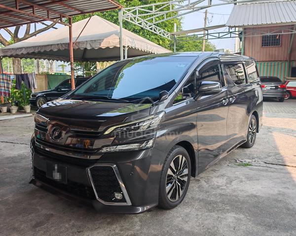 CAN LOAN 8yr -2015 Toyota VELLFIRE 2.5 Z G-EDITION - 1