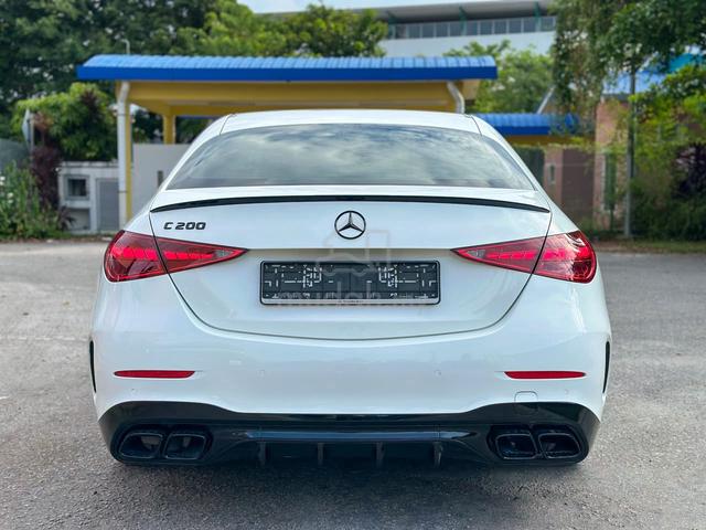 2023 Benz C200 1.5 AMG D/METER C63 BKIT P/BOOT 360 - 4