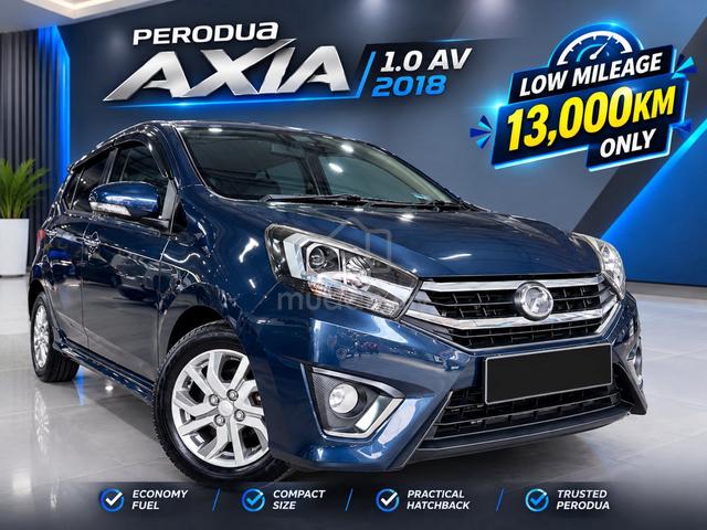 2018 Perodua AXIA 1.0 AV (A)/ LOW MILEAGE 13,000KM - 1