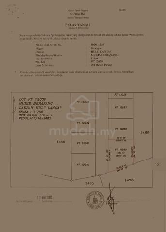 Tanah di Beranang Kampung Semetar 1