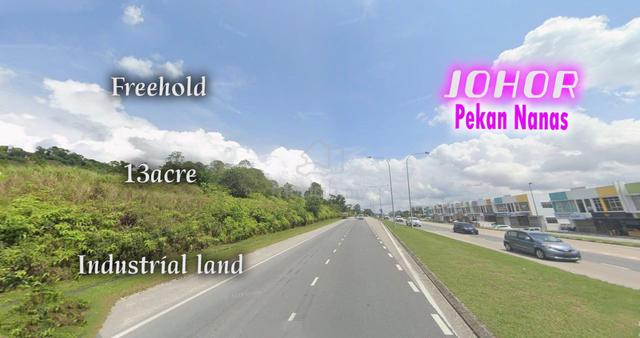 Johor Pekan Nanas Jalan Skulai Pontian 13acre Freehold Industrial Land 1