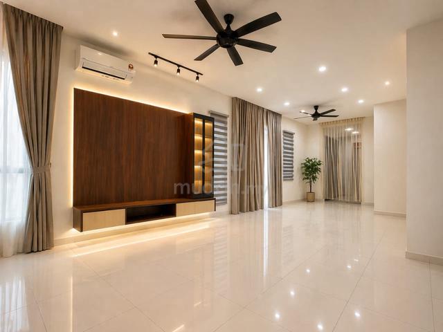 Nice Partial Furnished 5R5B Periwinkle Semi-D Bdr Rimbayu for Rent 1