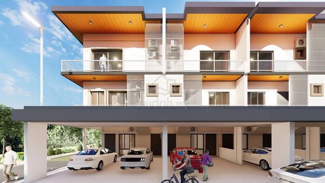 Taman Kibabaig Hills, Penampang 🌿 3-Storey Corner Townhouse🏡 1
