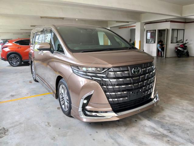 4.5B 11K KM MILEA UNREG 2025 Toyota ALPHARD 2.5 Z - 1