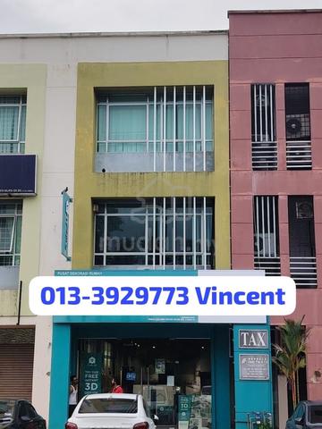 1st floor shop office at Biz Avenue S2 near AEON Mall S2 for rent 1