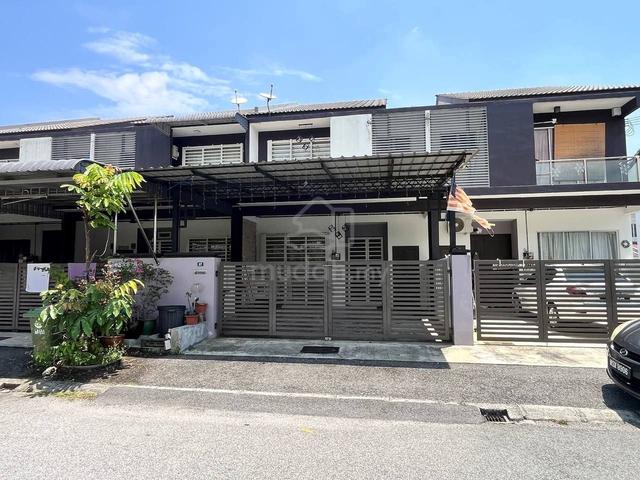 Rumah facing open untuk dijual di Taman Klebang Putra 1