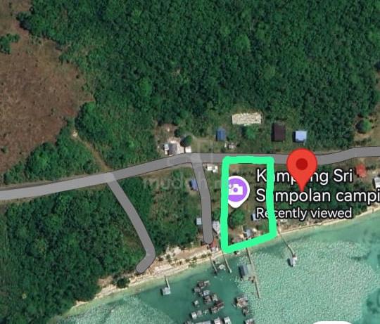 Land beach area semporna pulau bum bum 1