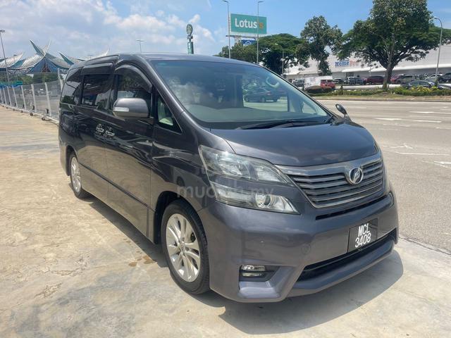 2009/13 Toyota VELLFIRE 2.4 Z PLATINUM One Lady - 2