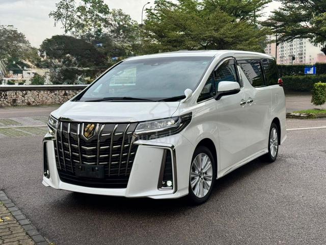 2021 Toyota ALPHARD 2.5 S TYPE GOLD 4.5B 21kKM - 2