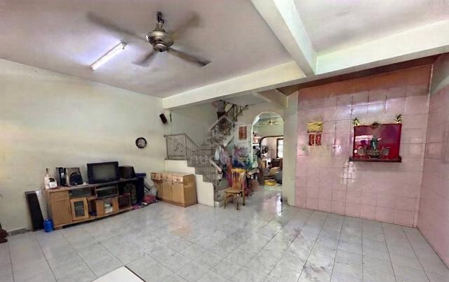 Menglembu terrace house for sale basic condition 1