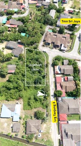 (Saiz Suku Ekar 13,347 sqft) Tanah Corner Lot Taman Sri Jaya, Chukai 1