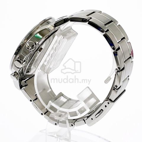 Seiko 8T63-00D0 Chronograph Quartz Watch Navy Dial - photo 3 of 6