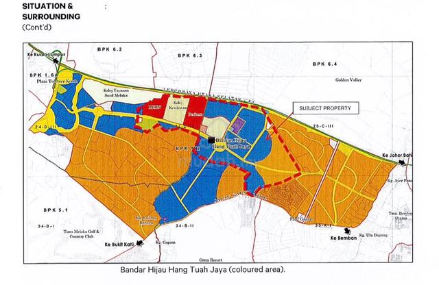 39.75 acres German Technology Park Ayer Keroh Melaka Land for Sale 1