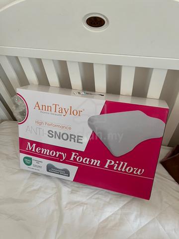 Ann Taylor Anti Snore Memory Pillow Bed Bath for sale in Kuala Terengganu Terengganu