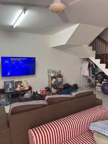 Taman Johor Jaya Anggerik Double Storey Full loan Molek desa Cemerlang 1