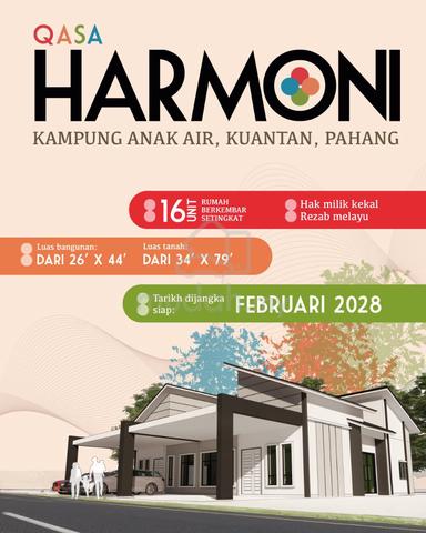 Qasa Harmoni, Semi-D baru di Kampung Anak Air, Tanjung Lumpur 1
