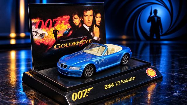 Shell James Bond BMW Z3 Roadster 1:64 – Golden Eye - photo 3 of 4