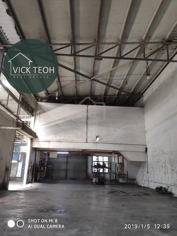 Extended 1.5sty Semi Detached Warehouse Jalan Pala Permatang Tinggi 1