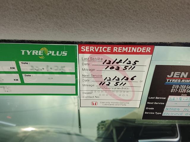 2017 Honda CITY 1.5 V (A)LEAHTER F SERVICE RECORD - 3