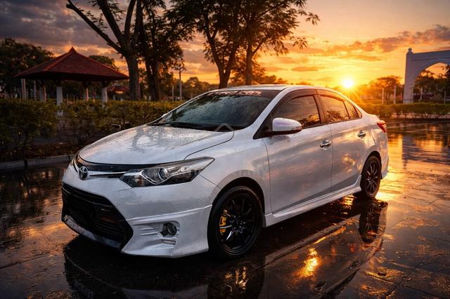 2015 Toyota VIOS 1.5 TRD SPORTIVO (A)-PUTIH PEARL! - 3