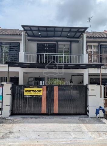 Double Storey Scientex Pasir Gudang Fully Reno Full Loan Non Bumi Lot 1