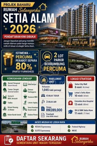 Rumah Selangorku Setia Alam 1
