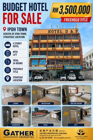 Budget Hotel For Sale, Ipoh 1