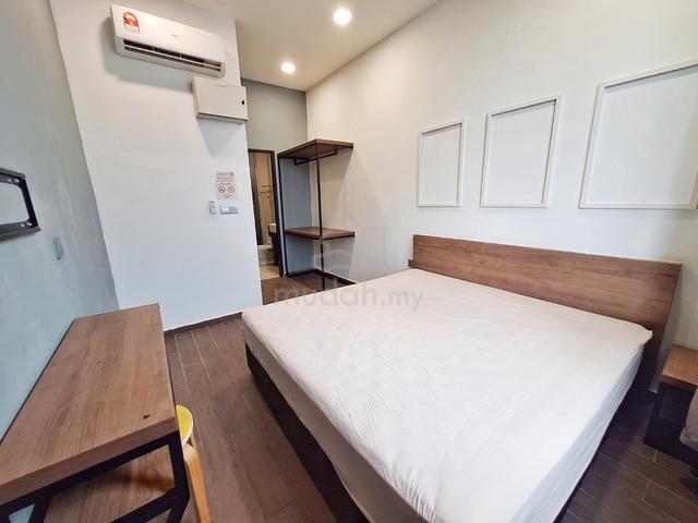 Pudu fully furnished room with private washroom 7mins walk to LRT 1