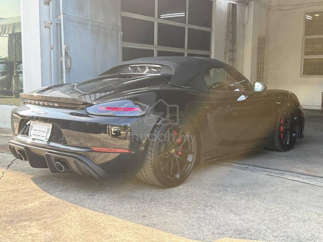 2022 Porsche 718 SPYDER 4.0 (A) BLACK SAMURAI 6.2K - 4