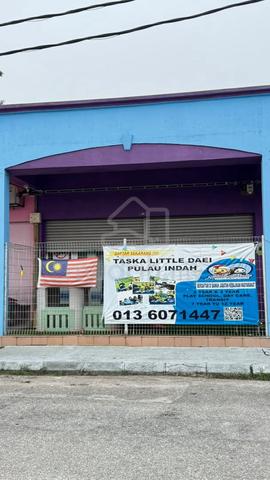 Lot Kedai Pulau Indah Pelabuhan Klang Untuk Dijual 1