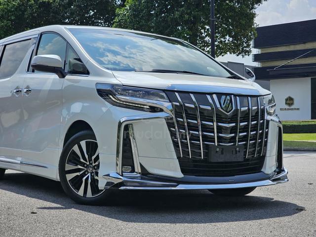 2022 TOYOTA ALPHARD SC 22k KM Unreg - 2